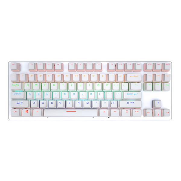RGB Backlit 87 Key Private Mold Wired Mechanical Keyboard for PC Computer Game