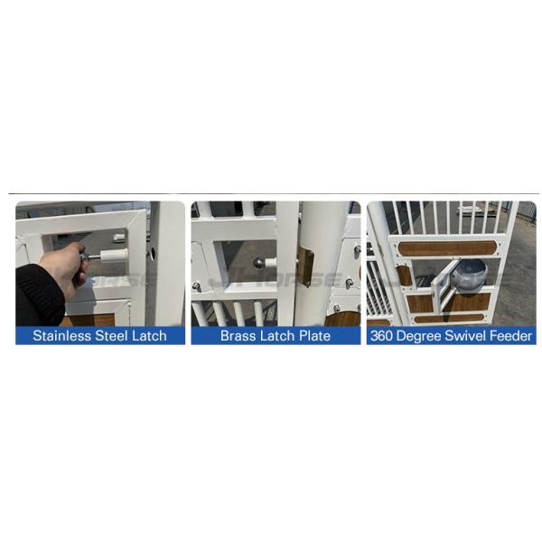 Стойл стиля раздвижной двери Equine противостоит бамбуковое покрытие порошка сосны