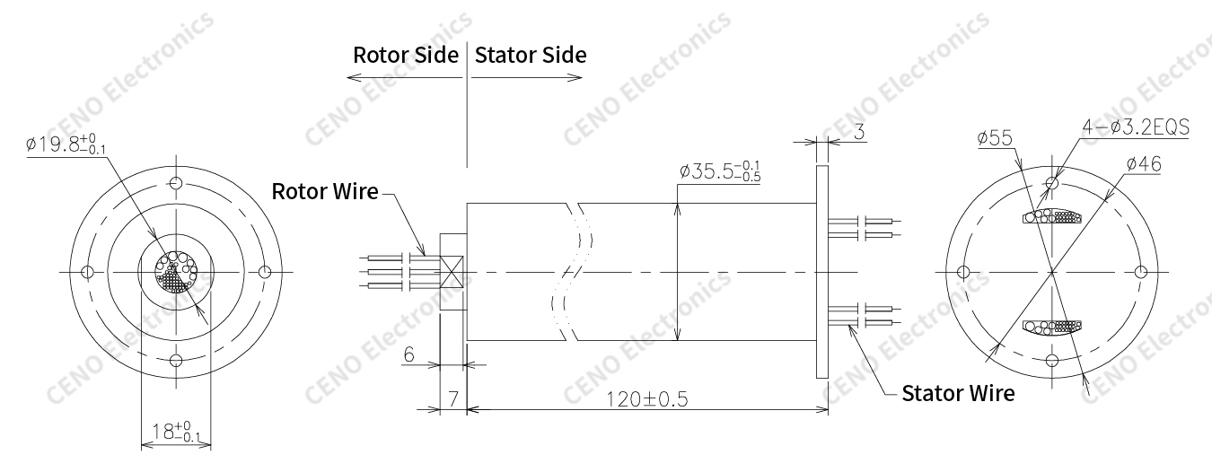 Factory Tested Capsule Slip Ring with Traceability