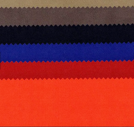 FR Viscose Nomex Fire Retardant Fabric , Woven Blended Aramid Fibre Cloth