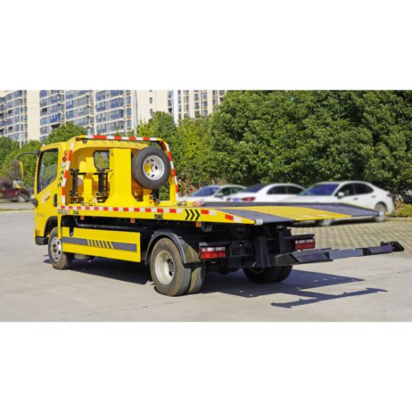 Factory Sales Lightweight FAW New Brand 4x2  8Tons Tow Truck Wrecker Truck With 6M Landing Flat Bed
