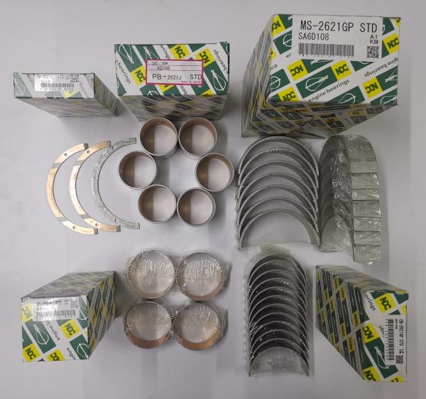 6D108 6221-29-8010 Engine Bearing Accessories For Komatsu MS-2621GP