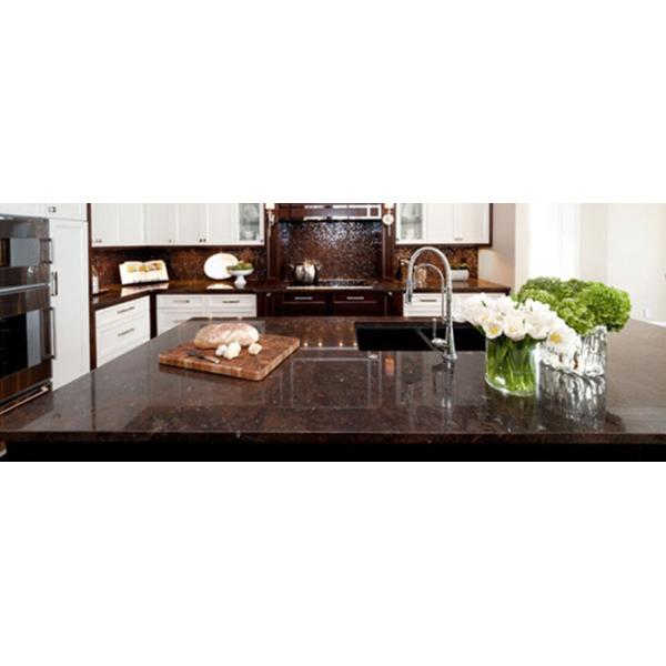 India Angola Brown Granite Slab Countertop kitchen Granite Tile Countertop Cost Vanity Tops