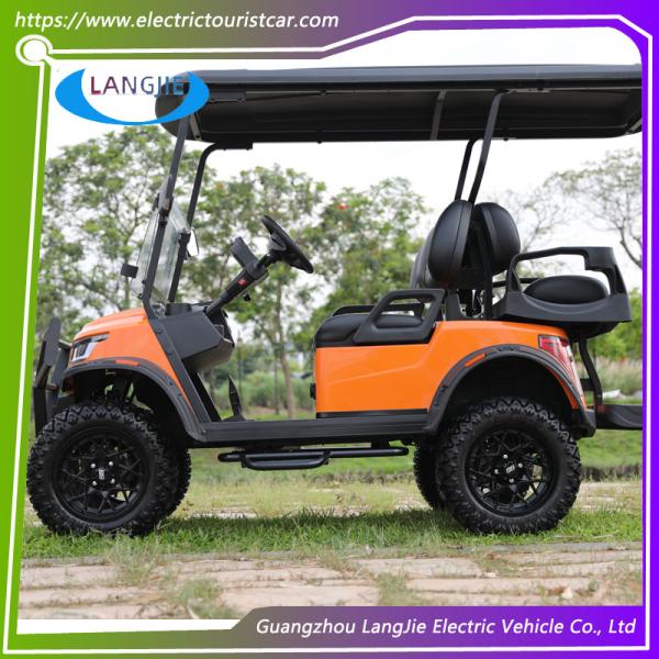 48V Electric Club Car 4 Seats Golf Buggy With CE Street Legal For Customer Satisfaction
