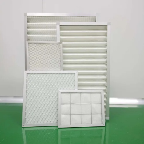 G1-G4 Pleated Panel Air Filters With Finally Resistance 150-250 And Pressure Drop 0.2