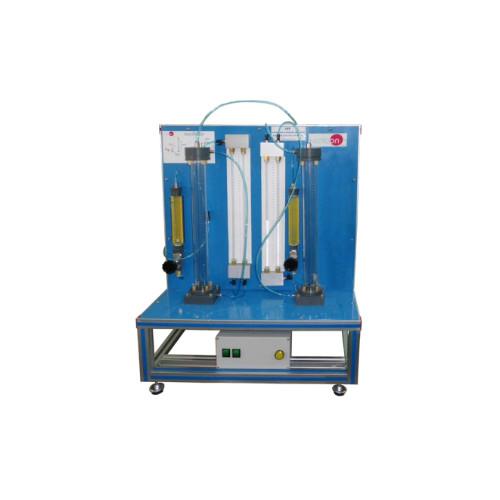 Fixed and Fluidised Bed Unit Educational Equipment Fluids Engineering Training Equipment
