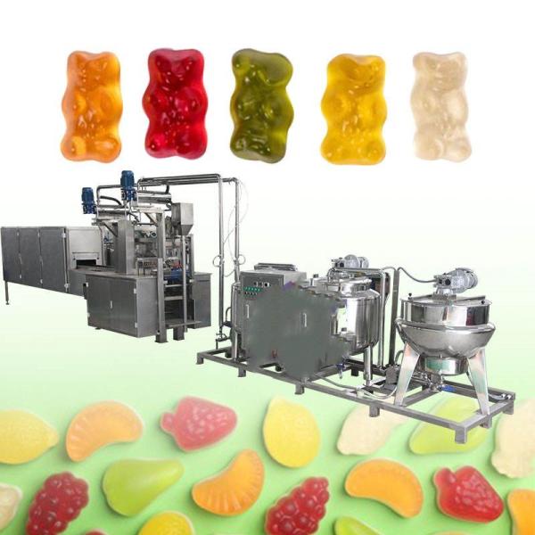 de 380Volt doces automaticamente Gelifie que fazem a máquina Jelly Gummy Production Line