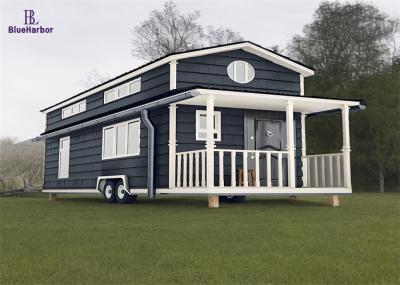2 Bedroom Double Story Prefab Tiny House On Wheel Fully Furnished