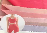 Tissu à quatre voies à séchage rapide de Spandex de Lycra de polyester de bout droit de Wicking pour des vêtements de sport