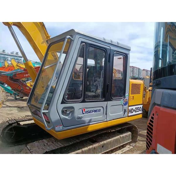 Yellow Sumitomo Excavator 5T 61HP 0.35m Bucket Capacity 4000 Working Hours