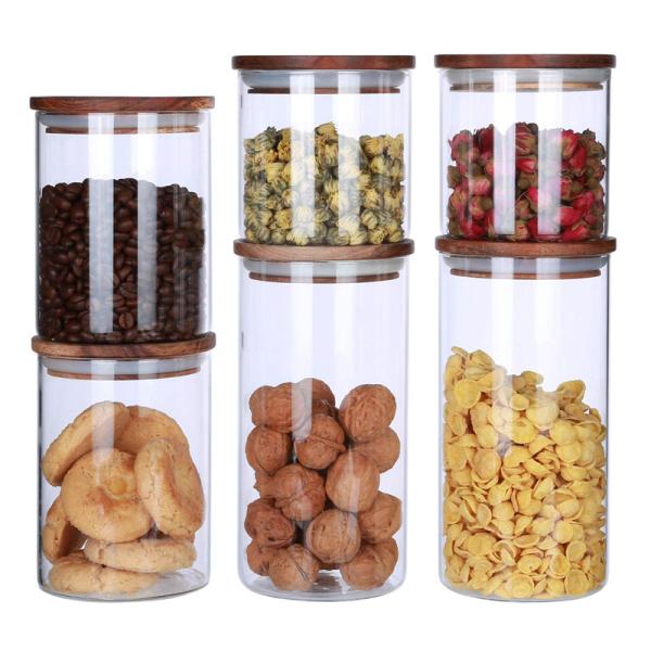 Couvercle en bois de forme ronde, couvercle en bois, bouchon en bois pour bouteille en verre