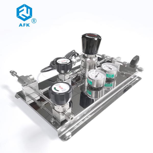 PCTFE 2200psi Stainless Steel Pressure Regulator Diaphragm Valves AFK WL100