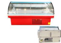 Equipo de carnicería Display de carne Refrigerador R404a Deli Vitrina refrigerada