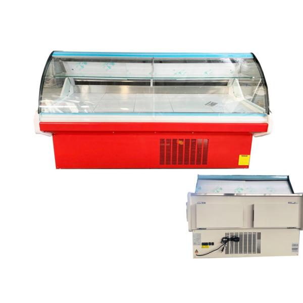 Устройства мясной кладки Прохладитель R404a Дели Холодильная витрина