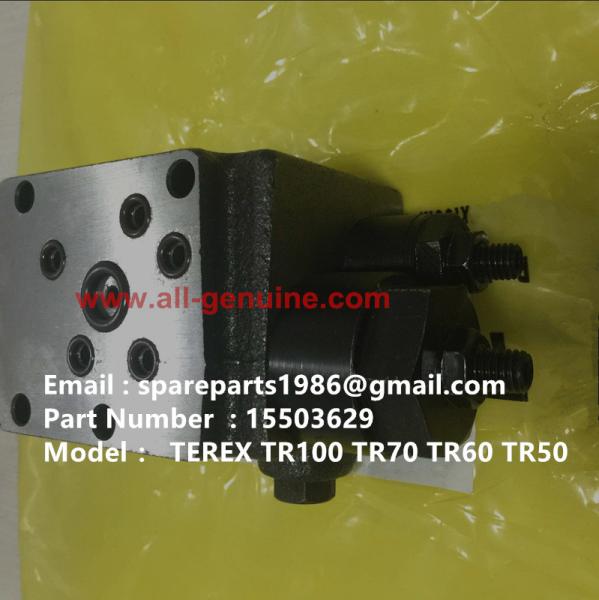 TEREX 15503629 VALVE NHL DUMP TRUCK MINING QUARRY HAULER OFF HIGHWAY RIGID DUMP TR45 TR50 TR60 TR70