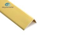 Bande rebord en aluminium en forme de L expulsée 13mmx2mm angle à l'équilibre de 6063 T5 Alu