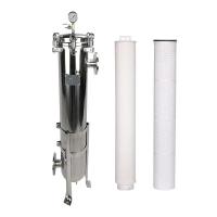 Filtre à alcool distillé de 30 pouces à débit élevé Cartouche d'acier inoxydable Filtre pour équipement de filtration du vin de bière