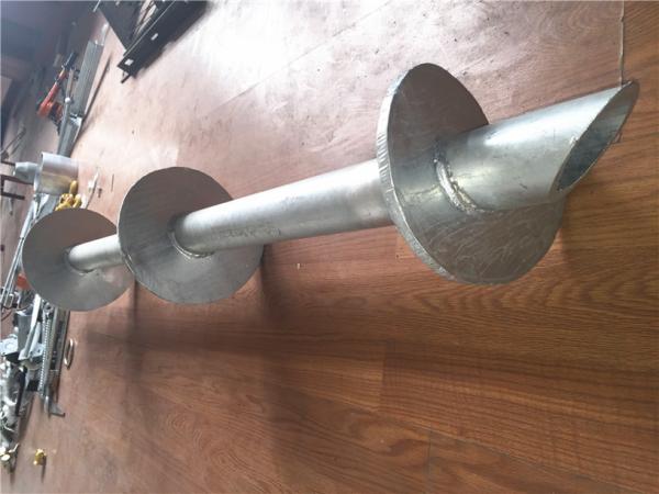 OEM Helical Pile Foundations / Helical Screw Piles For Foundation System Piles
