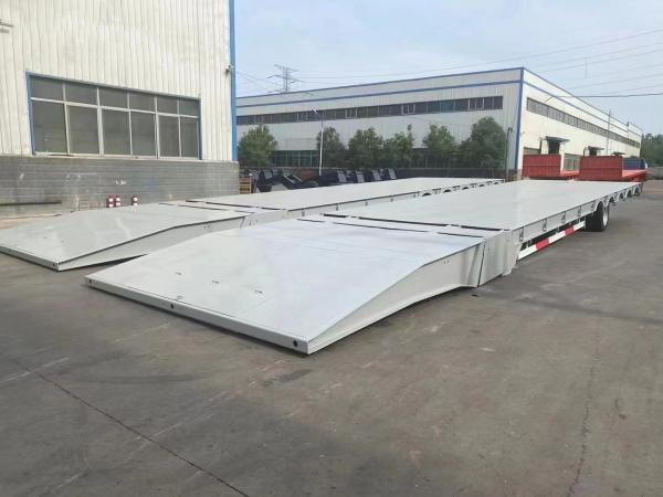 10t Wabco Relay Valve Heavy Duty Lowbed Truck Semitrailer 60ton-100ton Semi Trailer