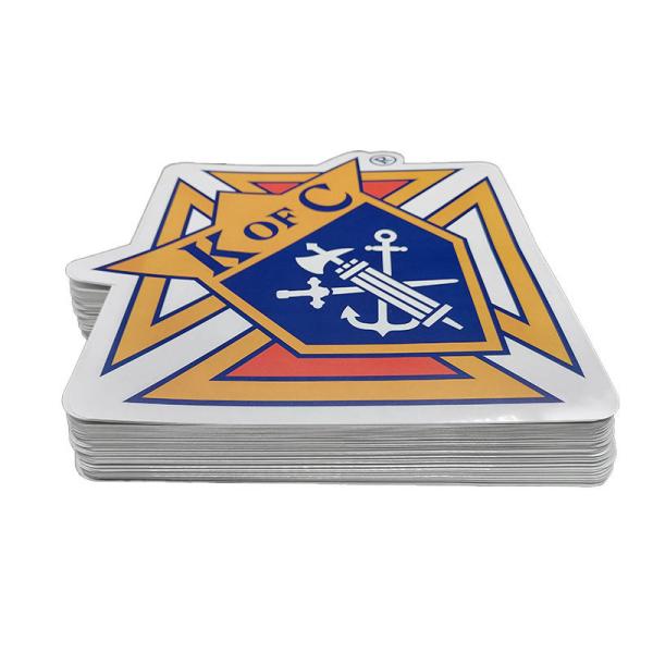 Sunscreen Waterproof Car Sticker Customized Logo Die Cut Shape