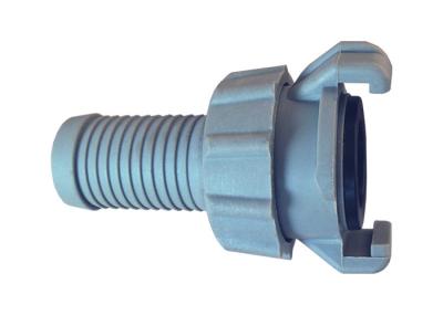 Conector de nylon plástico do acoplamento de mangueira da pressão do Garra-fechamento com contraporca