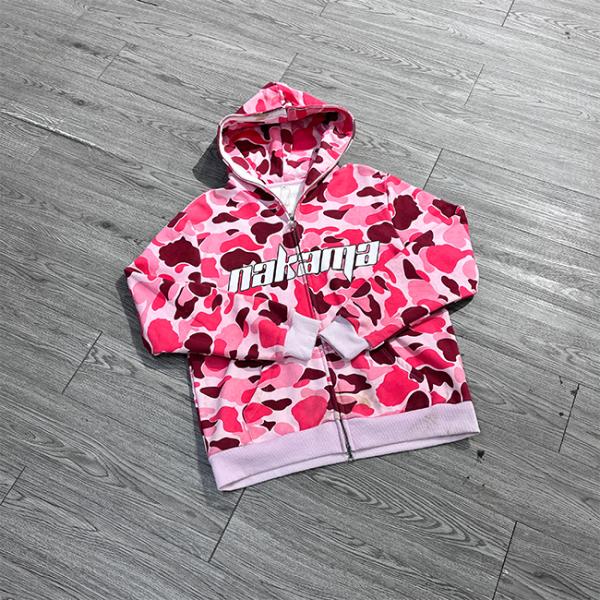 Fabricants de sweats à capuche oversize à fermeture éclair intégrale avec impression DTG personnalisée, en molleton français, streetwear