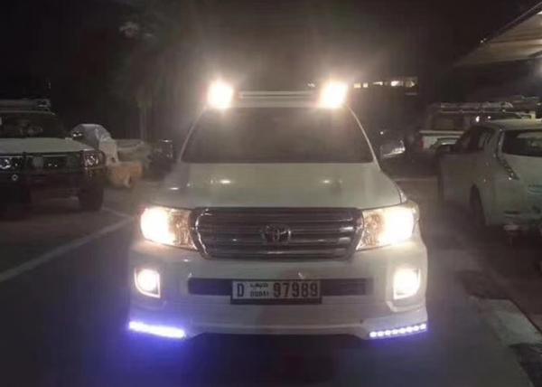 Luxury Roof Racks With Light For Toyota Land Cruiser FJ200 LC200