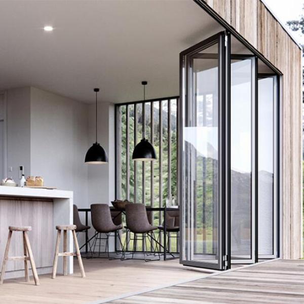 Soundproof Commercial Aluminium Doors , Interior Aluminium Sliding Patio Doors