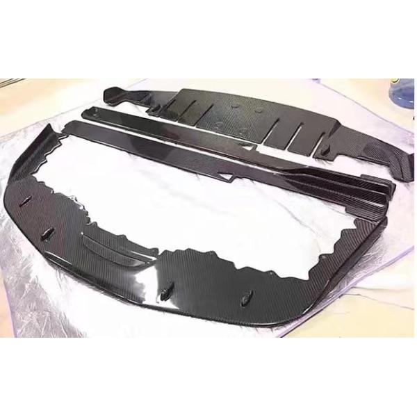 Para Ferrari 458 Kit de cuerpo de fibra de carbono 458 Kit de cuerpo de difusor de labios delanteros de fibra de carbono