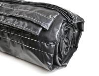 Plain PVC Coated Fabric Unique Flatbed Outdoor 20x20 PVC Coated Tarpaulin Steel Tarps
