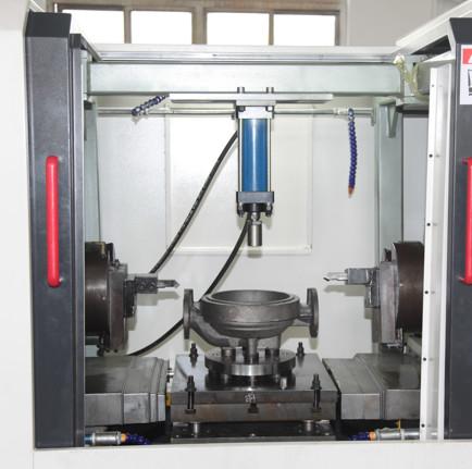 High Precision Valve Wedge  Processing Double-sided CNC Boring And Milling Machine