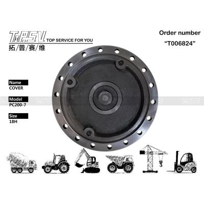 20Y-27-31230 High Precision Steel PC200-7 Excavator Final Drive Cover With Heat Treatment Performance