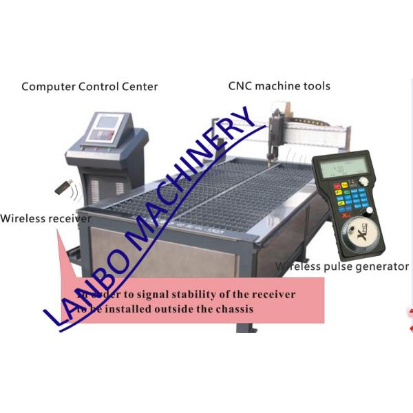 Mach3 USB wireless with LCD display and MPG hanwheel
