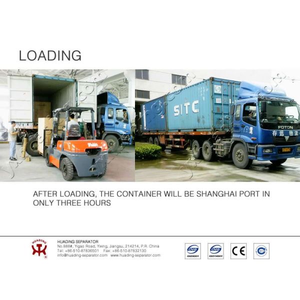 15KW - 45KW Disc Separator Clarifier Beer Processing Yeast Separator