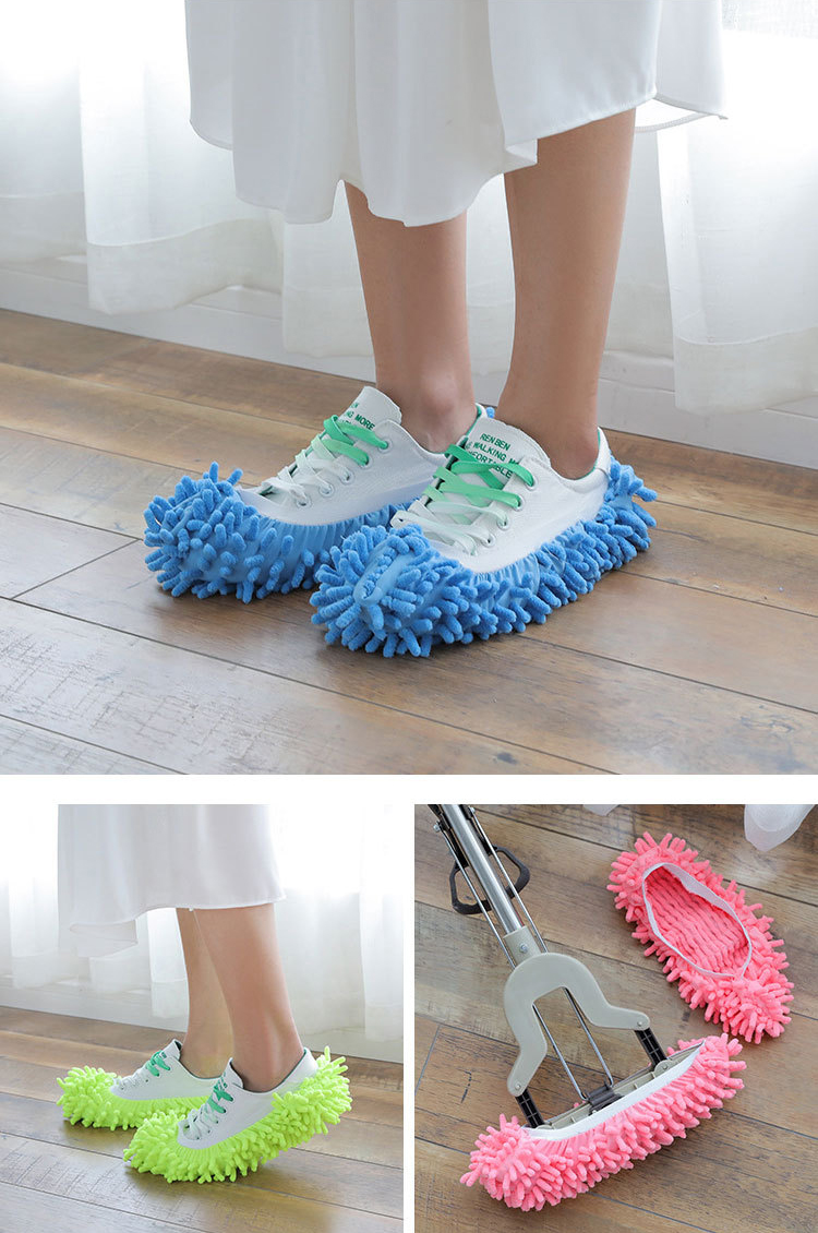 Mop тапочки дома Washsble Microfiber синеля 10 частей