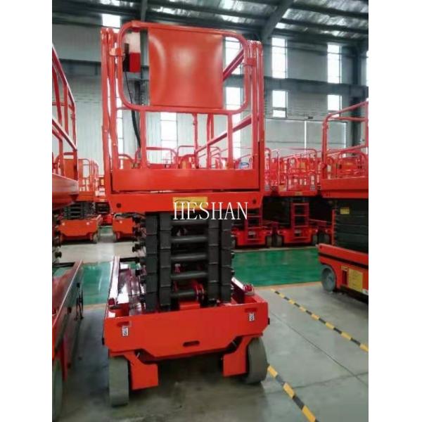 300kg Industrial Hydraulic Scissor Lift Self Propelled Small Electric Man Lift