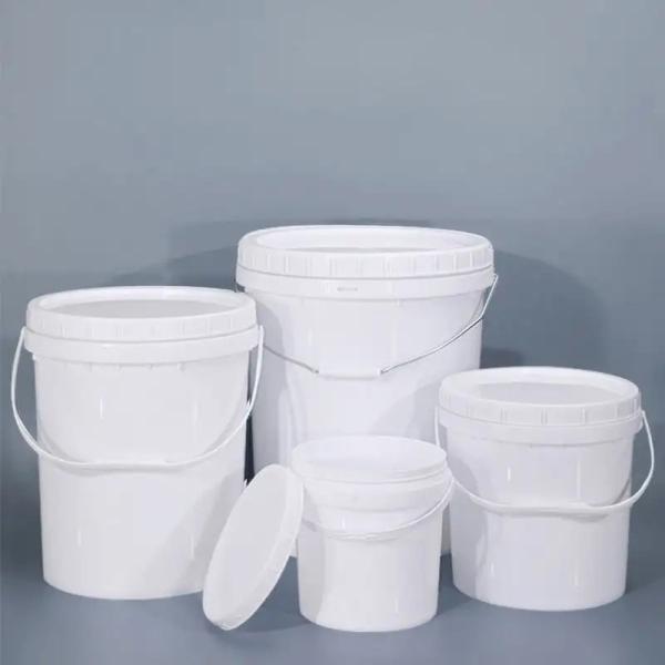 Durable Stackable Seed Storage Round Plastic Bucket Custom Logo