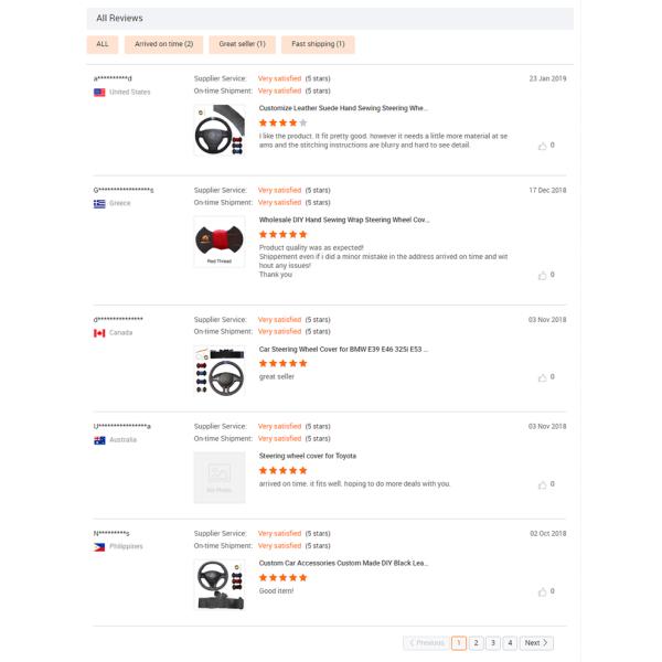 For Honda Civic 8 2006 2007 2008 2009 2010 2011 Steering Wheel Covers Hand Sewing Car Interior Accessories