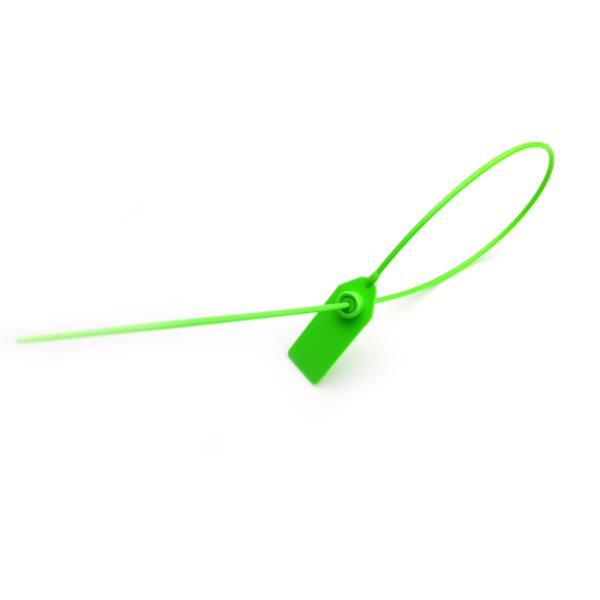 600mm Length Plastic Security Seal with PP and Stainless Steel Material for 269.5 N Tensile Strength Container Security Lock