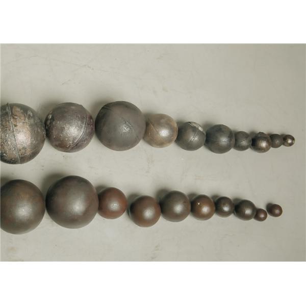 Diam 80mm Cement Grinding Balls , Grinding Media Balls For Cement Plant