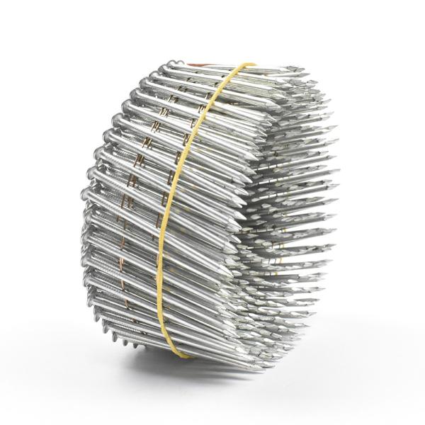 1 1/2 15 Degree 15 Degree Coil Framing Nails / Ring Shank Coil Roofing Nails