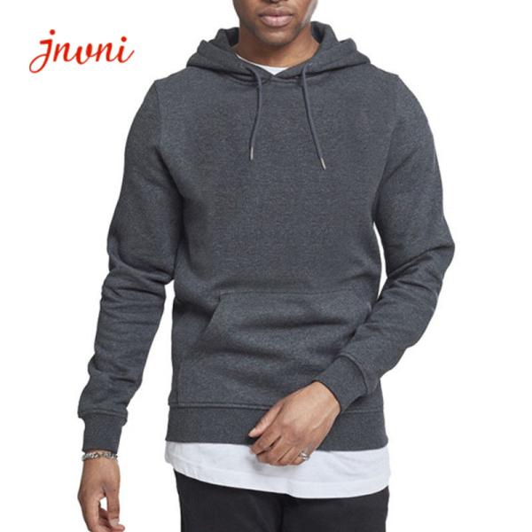 Activewear людей 100% хлопок покрывает длинный Hoodie рукава 360gsm