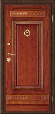 Italy steel wood security armored door