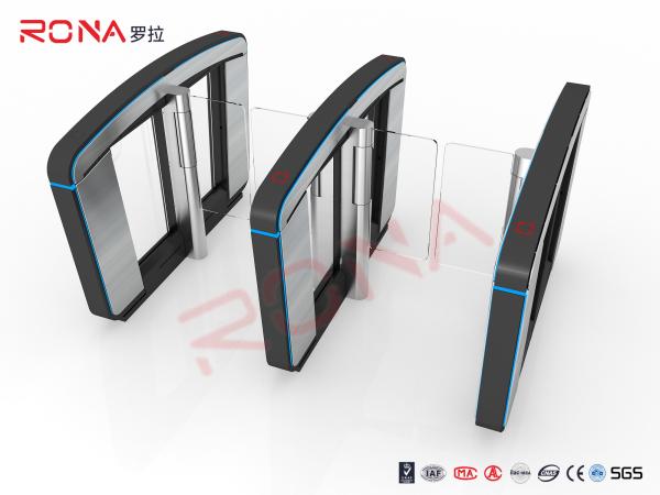 Servo Motor Fastlane Speed Gates Access Control System For Office Building