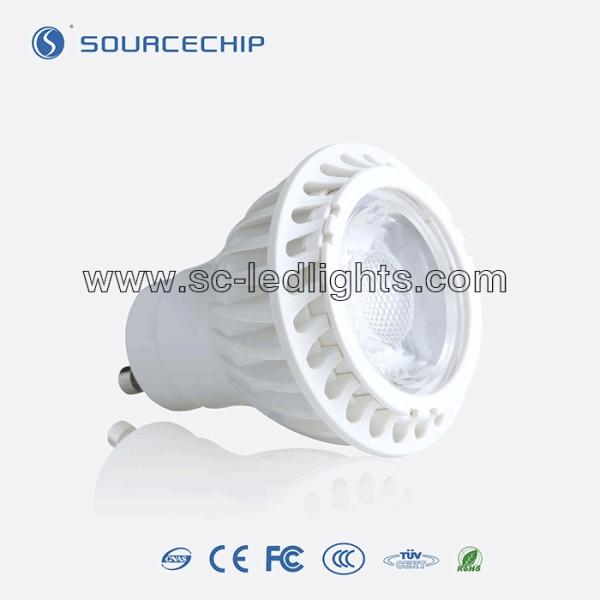 Indoor COB 5w led spotlight gu10 led lamp manufacturers