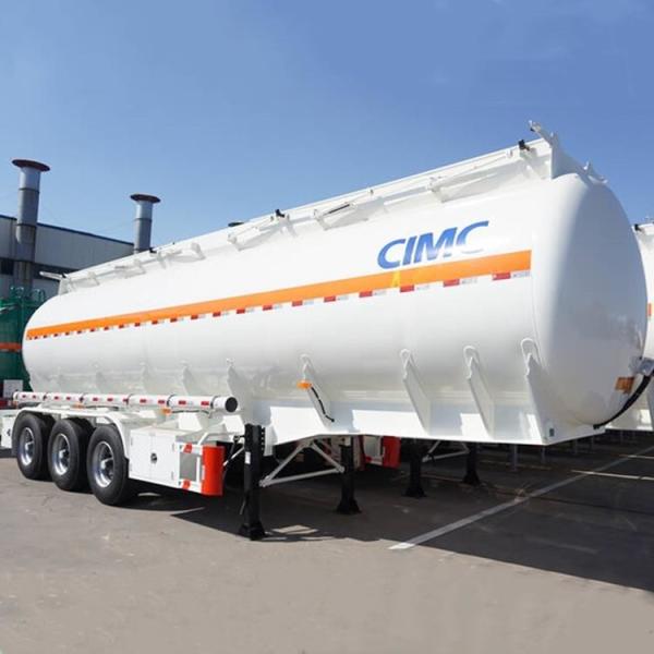 Heavy Duty 3 Axles 40000 42000 45000 50000 Liters Petrol Diesel Oil Prices Fuel Tank Tanker Truck Semi Trailer