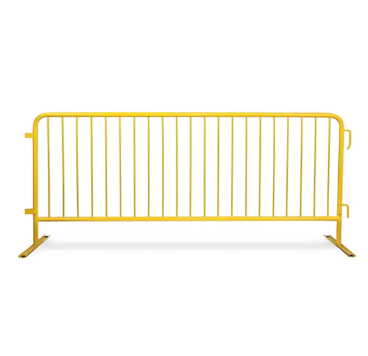 Hot Dip Galvanized Crowd Control Barrier Height 1m Length 2m Heavy Duty Temporary Fencing for Event Safety