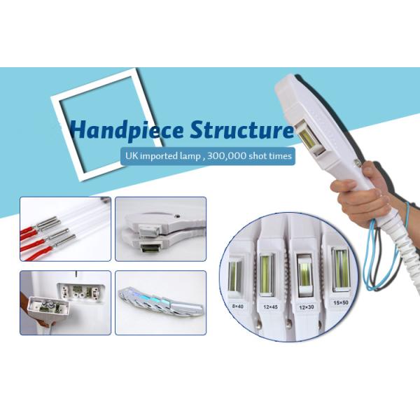 Безболезненный портативный лазерный аппарат IPL водонепроницаемый с воздухом Вода Ветер Полупроводниковый охлаждающий гель