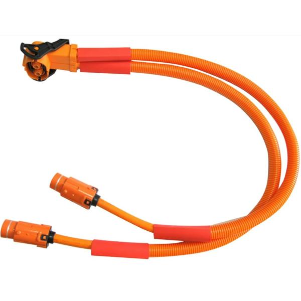 Manufacturing Custom Energy Charging Cable Assembly with Signal Coaxial Cable Harness