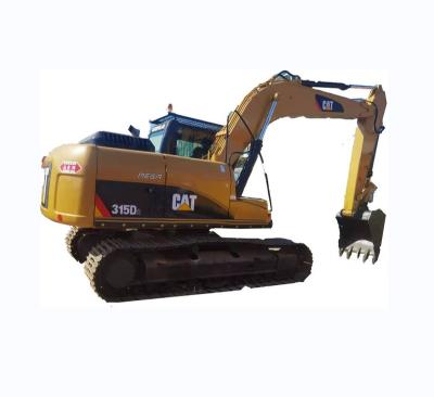 Yellow Cat 315D Excavator 20T 1M Bucket 91kW Power 3500 Working Hours Shanghai Yard